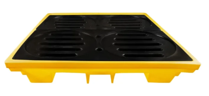 Pallet Contenção 4 Tambores Pequeno