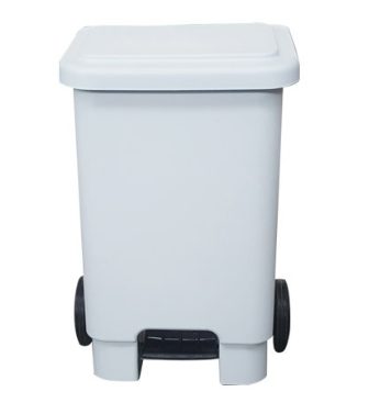 Lixeira com Pedal e Rodas 100 Litros